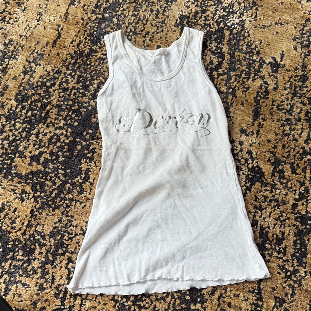 Dereon White Tank Top